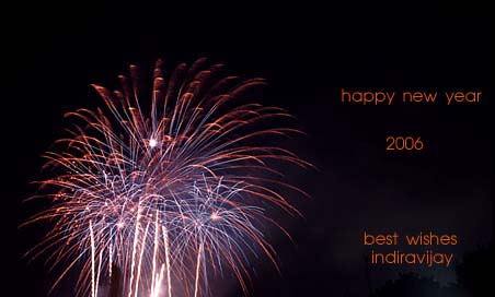 Saying Goodbye to 2005 and Welcoming 2006 with Fireworks - Photo by Vijay Singari
