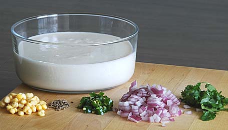 Ingredients to prepare ponganalu