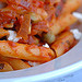 Penne Marinara with Goat Cheese