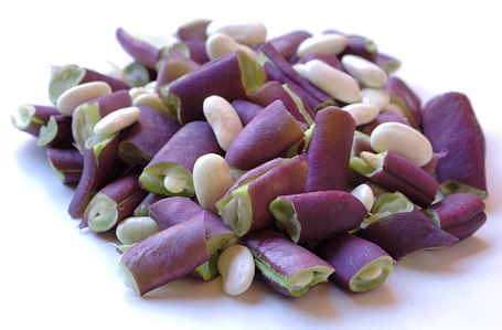 Purple Beans from Pike Place Market, Seattle